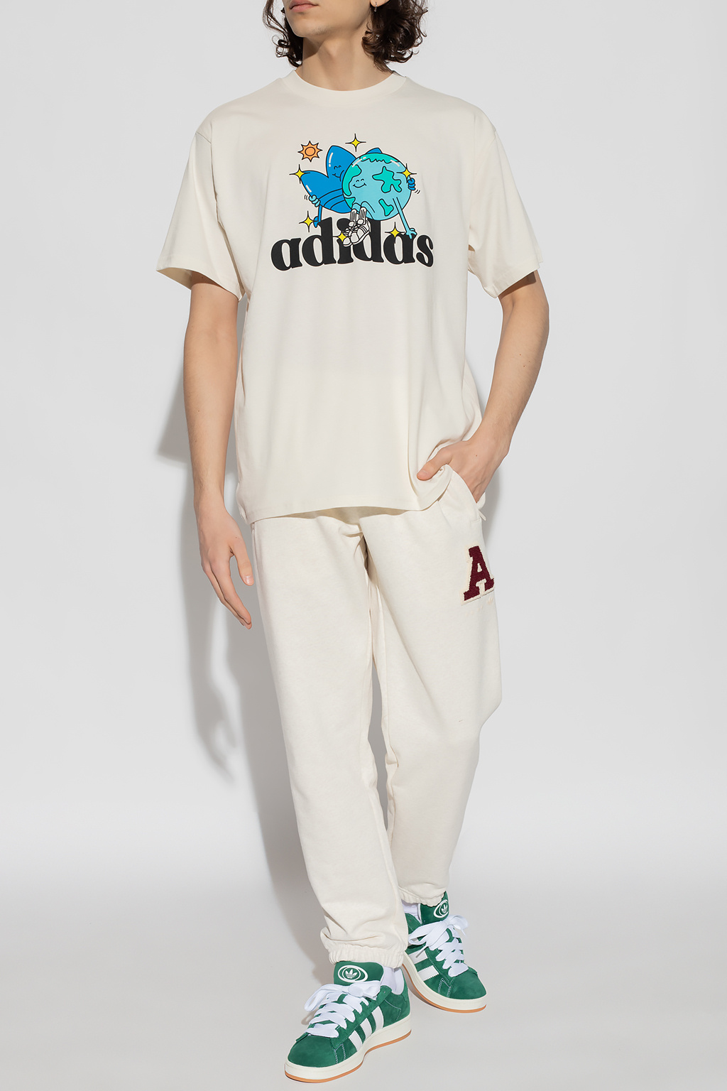 Adidas original hot sale jersey joggers